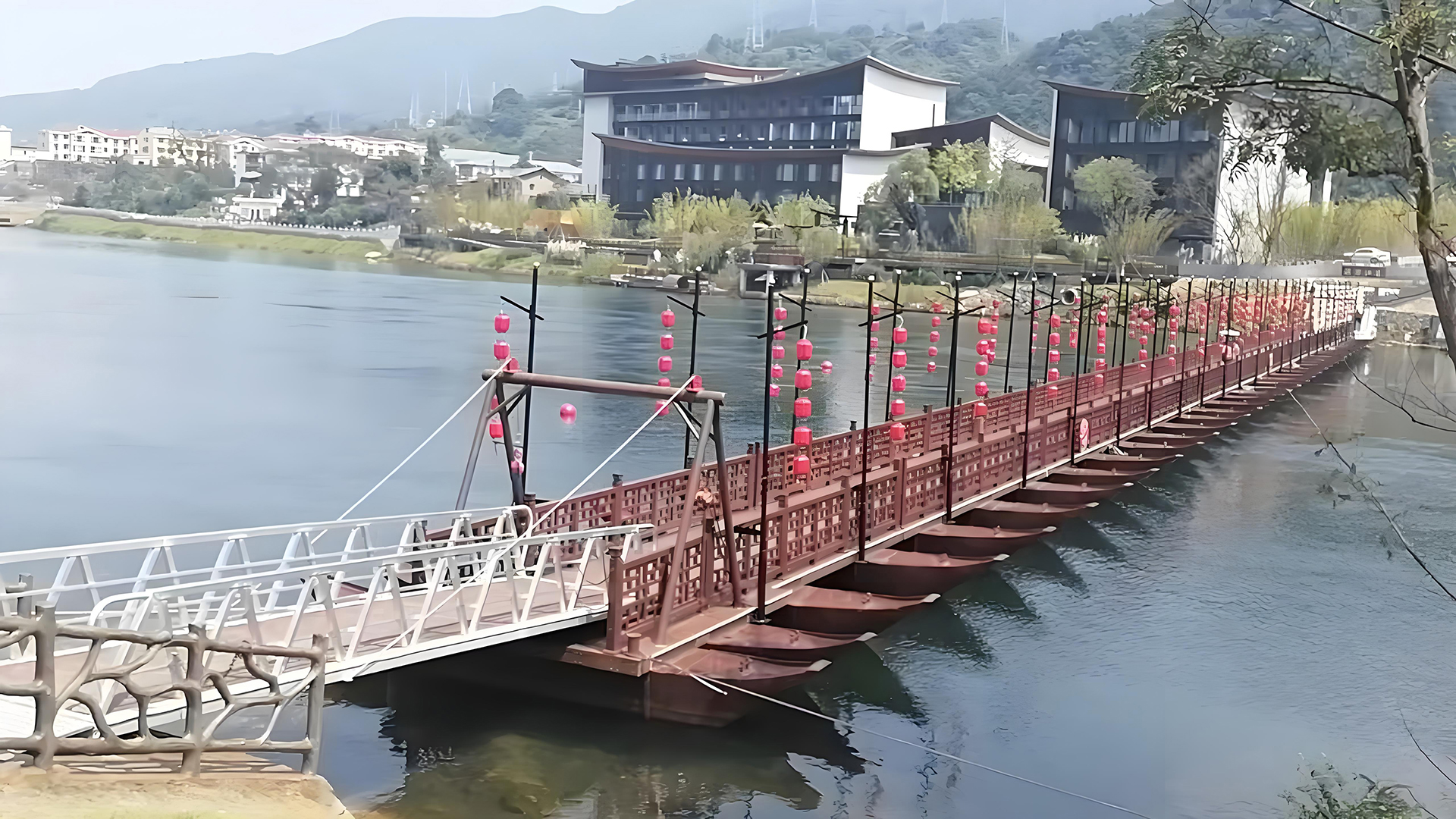 资兴市东江浮桥