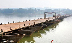 建春门浮桥，浮在水面上的历史，赣州浮桥