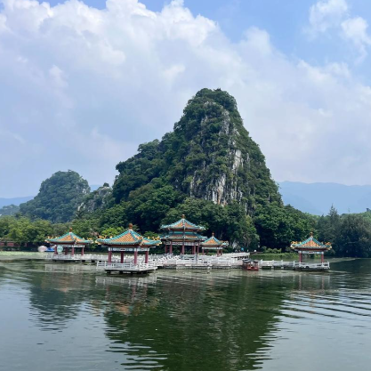 肇庆七星岩景观浮桥 旅游浮桥 水上浮桥